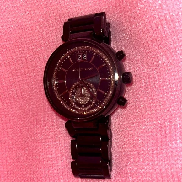 Michael Kors | Jewelry | Michael Kors All Black Crystal  display picture 1